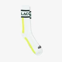 Lacoste Erkek Baskılı Beyaz Çorap06B