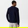 Lacoste Erkek Slim Fit Bisiklet Yaka Lacivert Sweatshirt