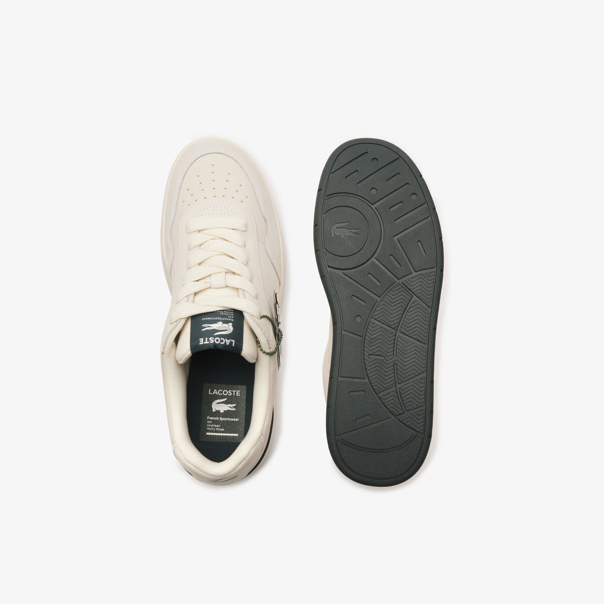 Lacoste SPORT Ace Clip Erkek Bej Sneaker