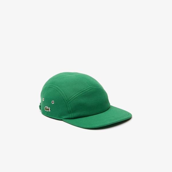 Lacoste Unisex Organik Pamuk Yeşil Şapka