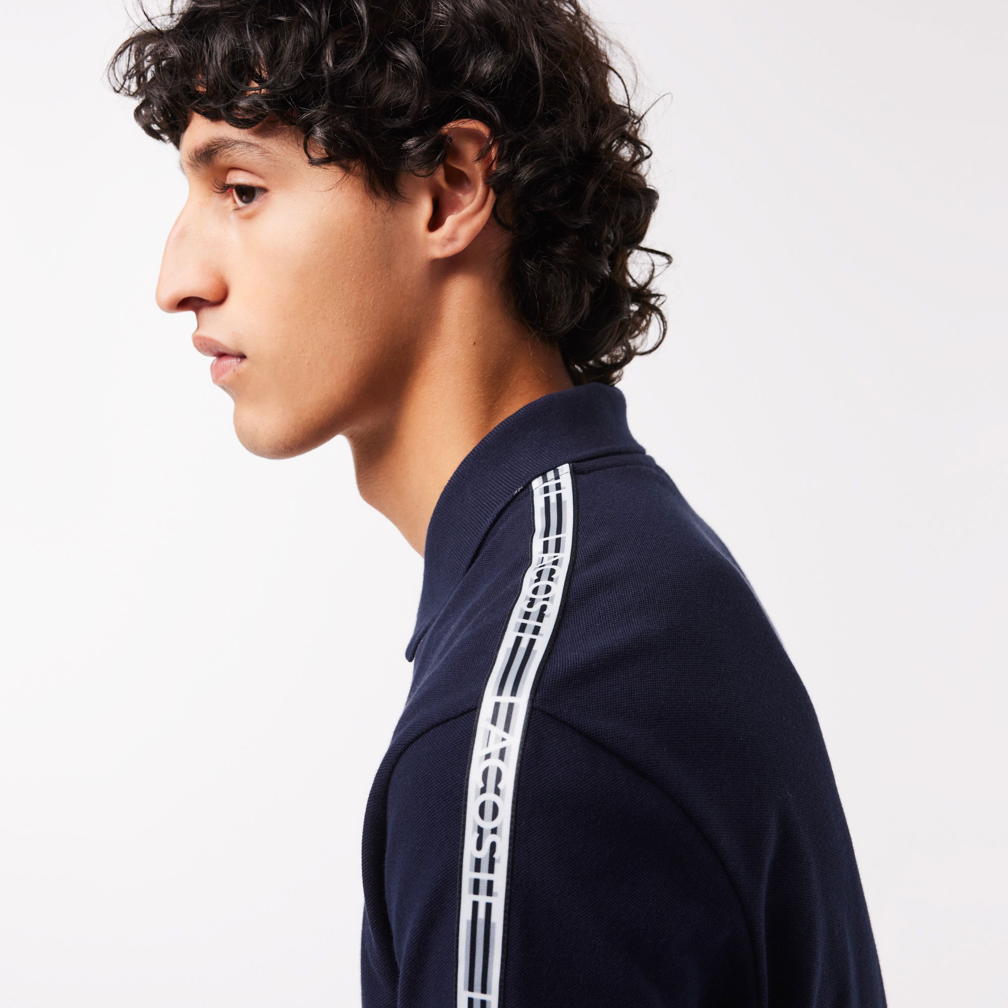 Lacoste Erkek Regular Fit Baskılı Lacivert Polo