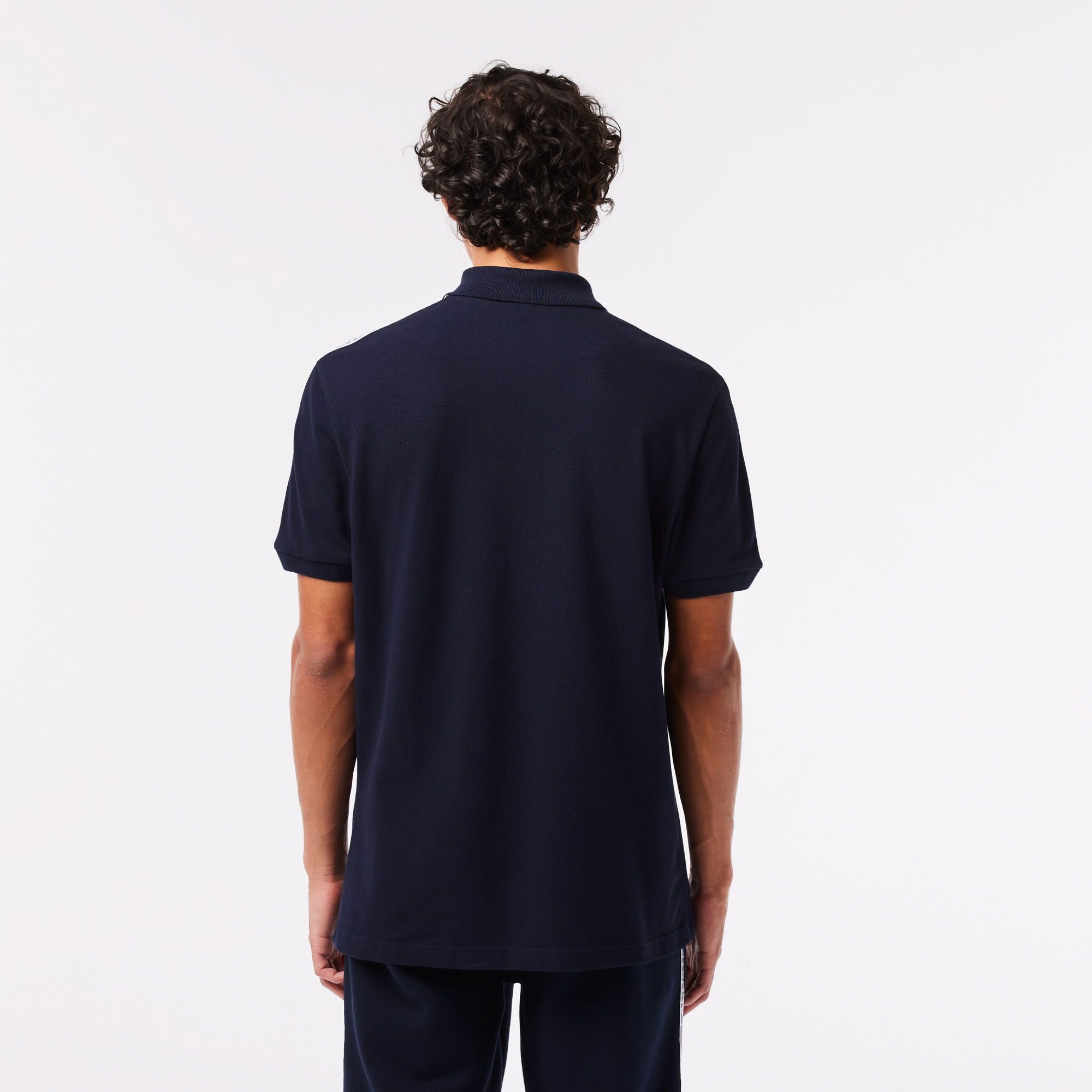 Lacoste Erkek Regular Fit Baskılı Lacivert Polo