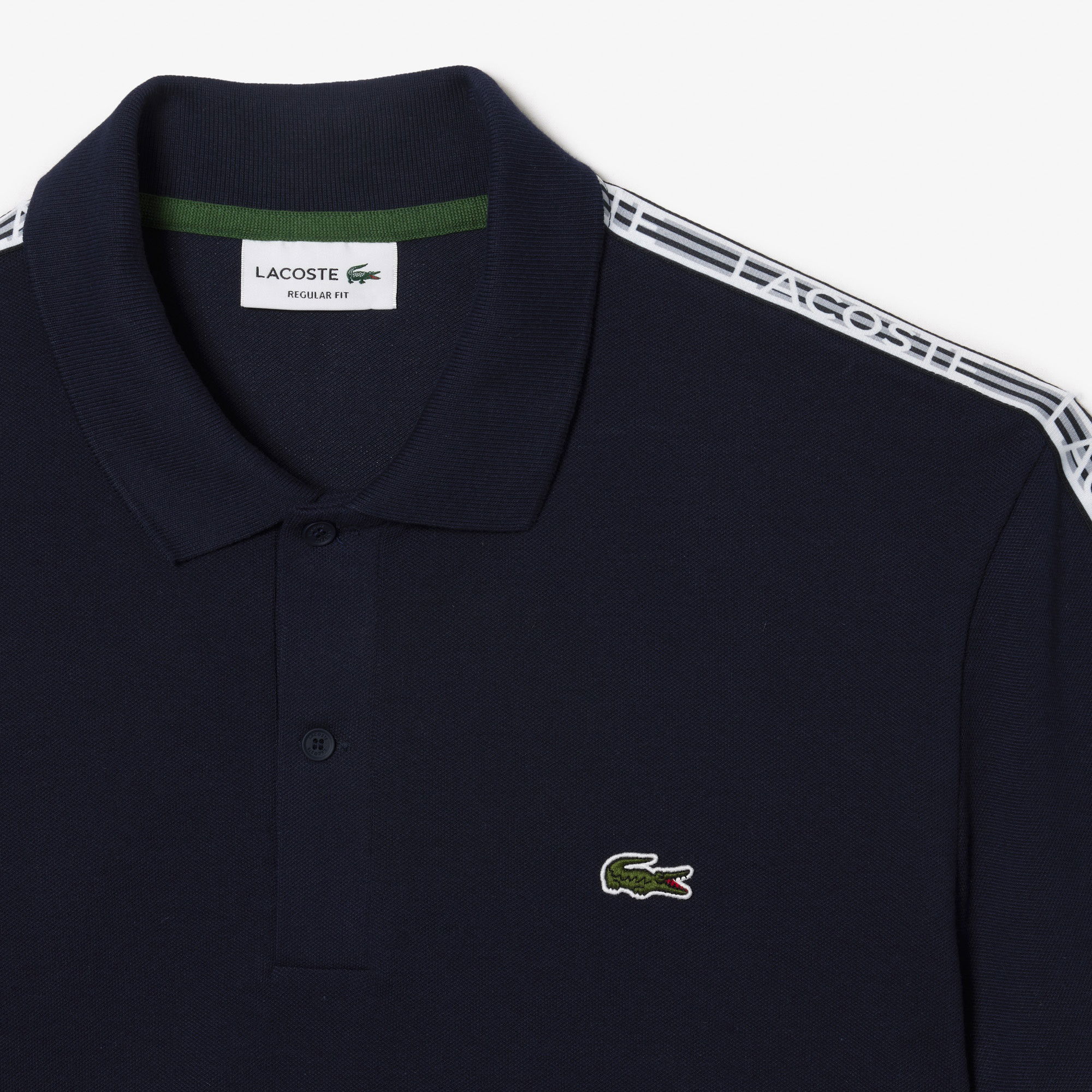 Lacoste Erkek Regular Fit Baskılı Lacivert Polo