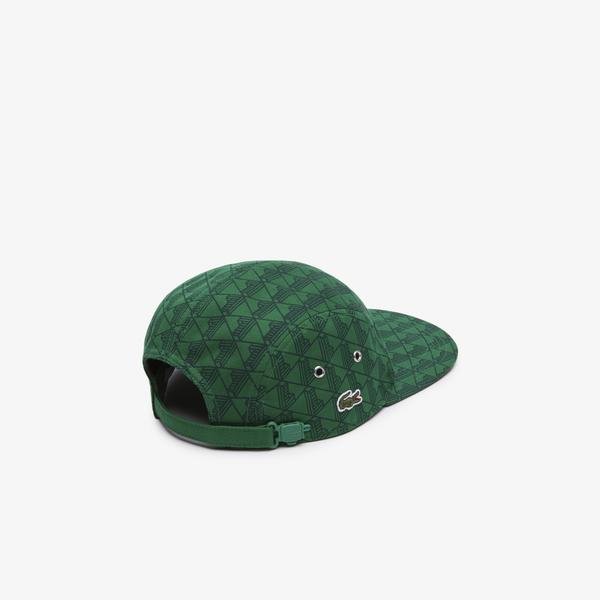 Lacoste Unisex Monogram Yeşil Şapka