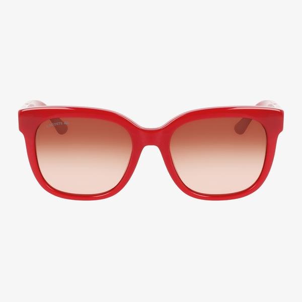 Lacoste Kadın Kırmızı Güneş Gözlüğü
