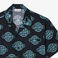 Lacoste Erkek Relaxed Fit Kısa Kollu Desenli Siyah Gömlek