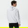 Lacoste Erkek Relaxed Fit Kapüşonlu Baskılı Beyaz Sweatshirt
