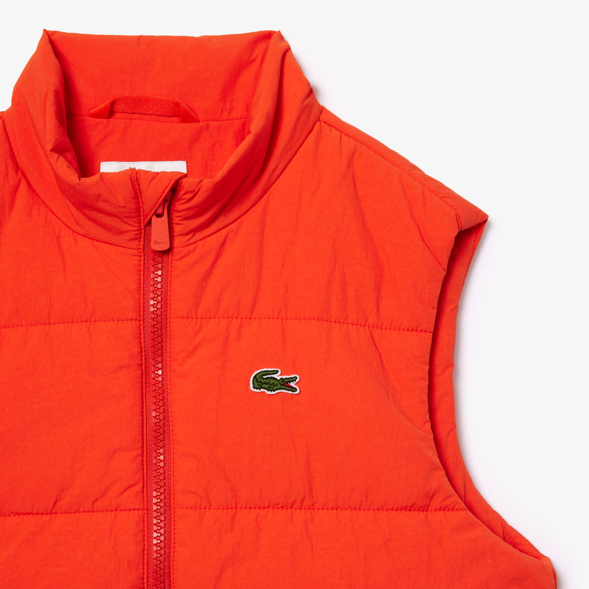 Lacoste Çocuk Kapitone Turuncu Mont