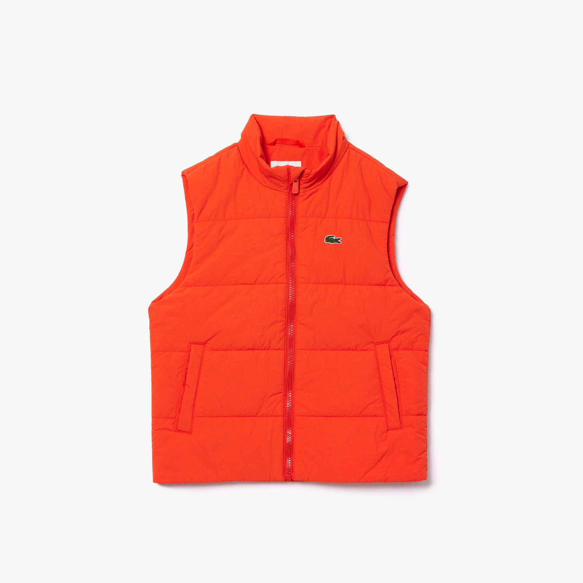 Lacoste Çocuk Kapitone Turuncu Mont