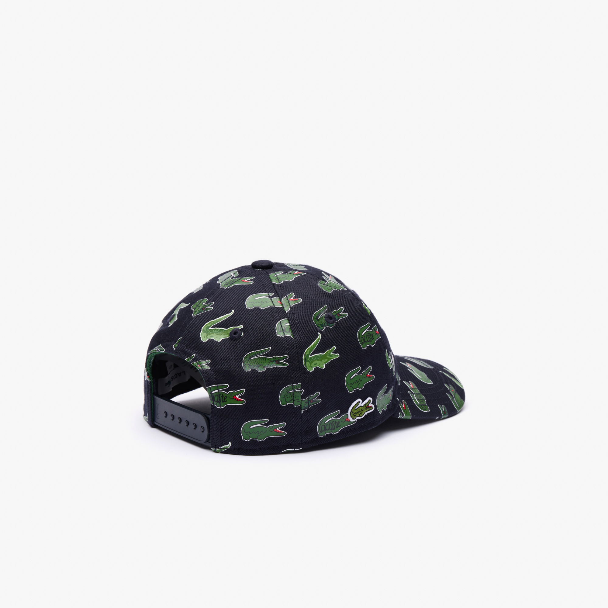 Lacoste Çocuk Desenli Lacivert Şapka