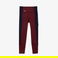 Lacoste Kadın Slim Fit Renk Bloklu Bordo Tayt
