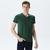 Lacoste Erkek Slim Fit V yaka Yeşil T-Shirt132
