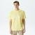 Lacoste Erkek Oversize Fit Bisiklet Yaka Baskılı Sarı T-Shirt107