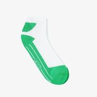 Lacoste Unisex Renk Bloklu Yeşil Çorap23B