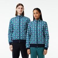 Lacoste Unisex Regular Fit Fermuarlı Desenli Renkli SweatshirtIS8