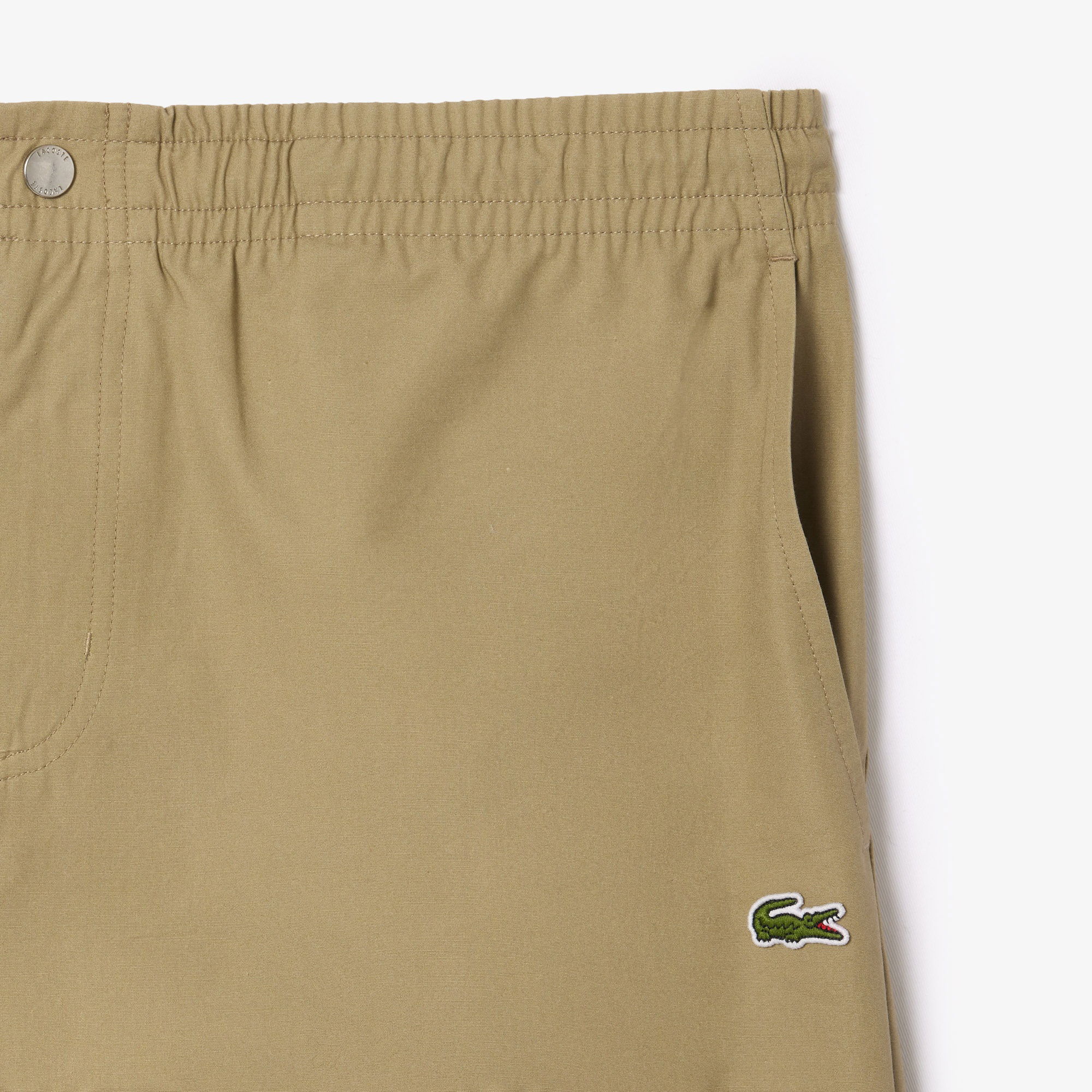 Lacoste Erkek Relaxed Fit Bej Şort
