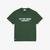 Lacoste Erkek Relax Fit Bisiklet Yaka Baskılı Yeşil T-Shirt132