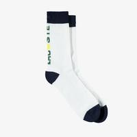 Lacoste Erkek Baskılı Beyaz Çorap166