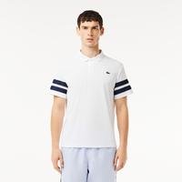 Lacoste Erkek Regular Fit Renk Bloklu Beyaz Tenis Polo522
