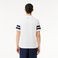 Lacoste Erkek Regular Fit Renk Bloklu Beyaz Tenis Polo