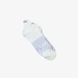 Lacoste Kadın Renk Bloklu Beyaz Çorap Beyaz