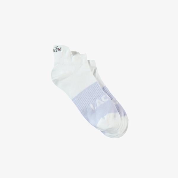 Lacoste Kadın Renk Bloklu Mavi Çorap