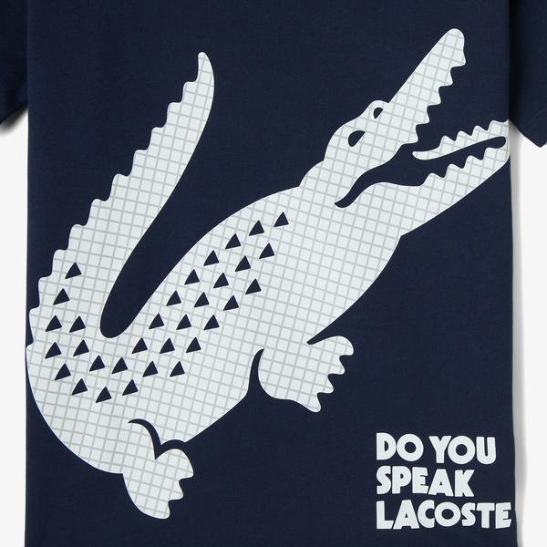 Lacoste Çocuk Lacivert T-shirt