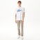 Lacoste Erkek Slim Fit Chino Gri Pantolon