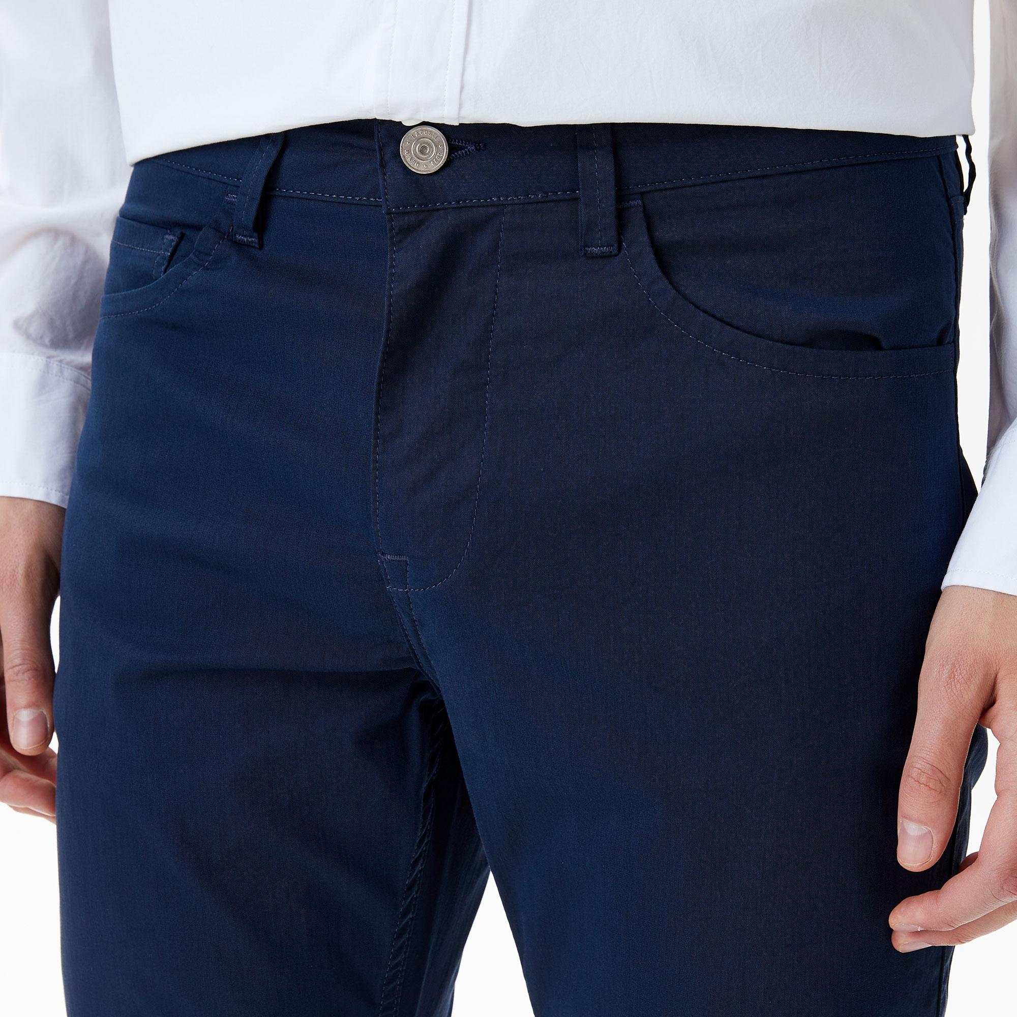 Lacoste Erkek Slim Fit Lacivert Pantolon