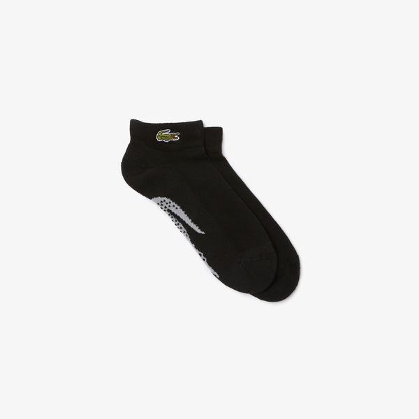 Lacoste Erkek Baskılı Siyah Çorap