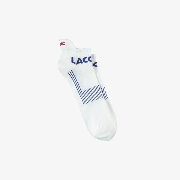 Lacoste Unisex Baskılı Mavi Çorap