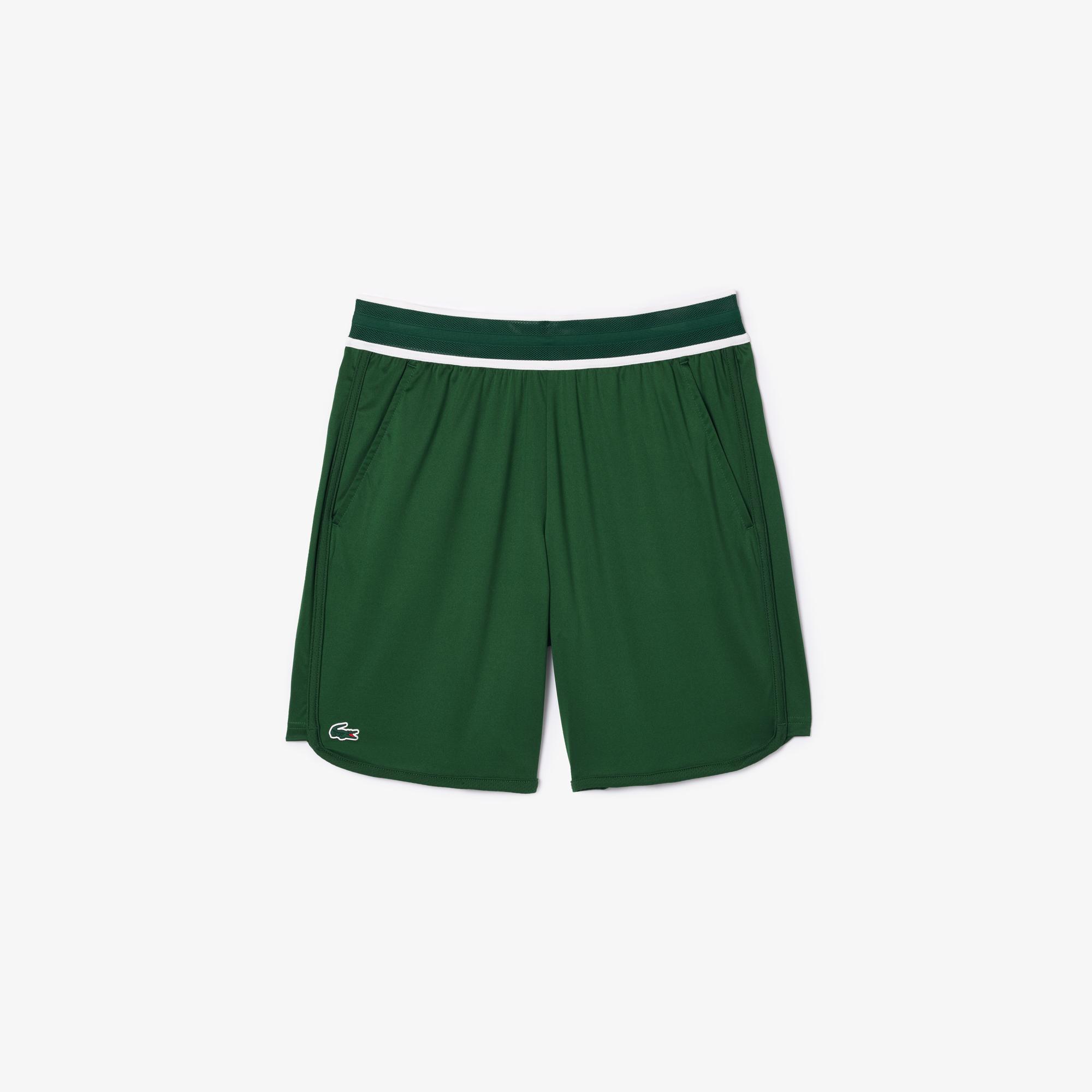 Lacoste SPORT x Daniil Medvedev Erkek Regular Fit Yeşil Şort
