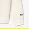 Lacoste Roland Garros Unisex Relaxed Fit Bisiklet Yaka Beyaz Sweatshirt