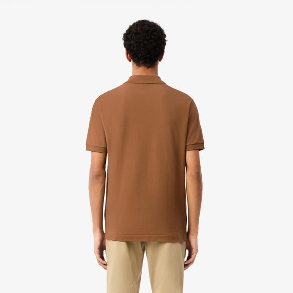 Lacoste L.12.12 Erkek Classic Fit Kahverengi Polo_1