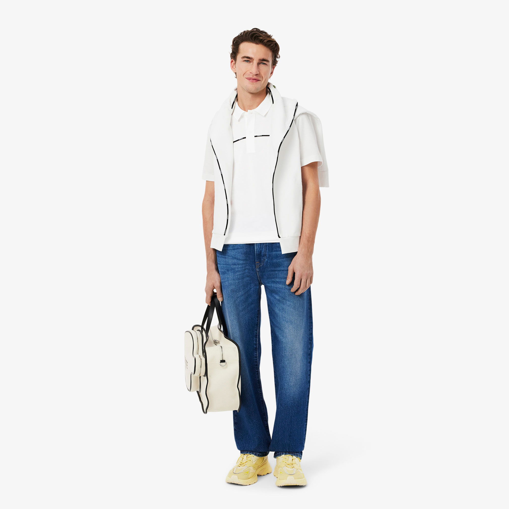 Lacoste L.12.12 Erkek Classic Fit Beyaz Polo