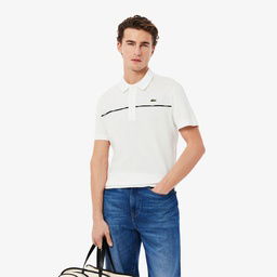 Lacoste L.12.12 Erkek Classic Fit Beyaz Polo Beyaz