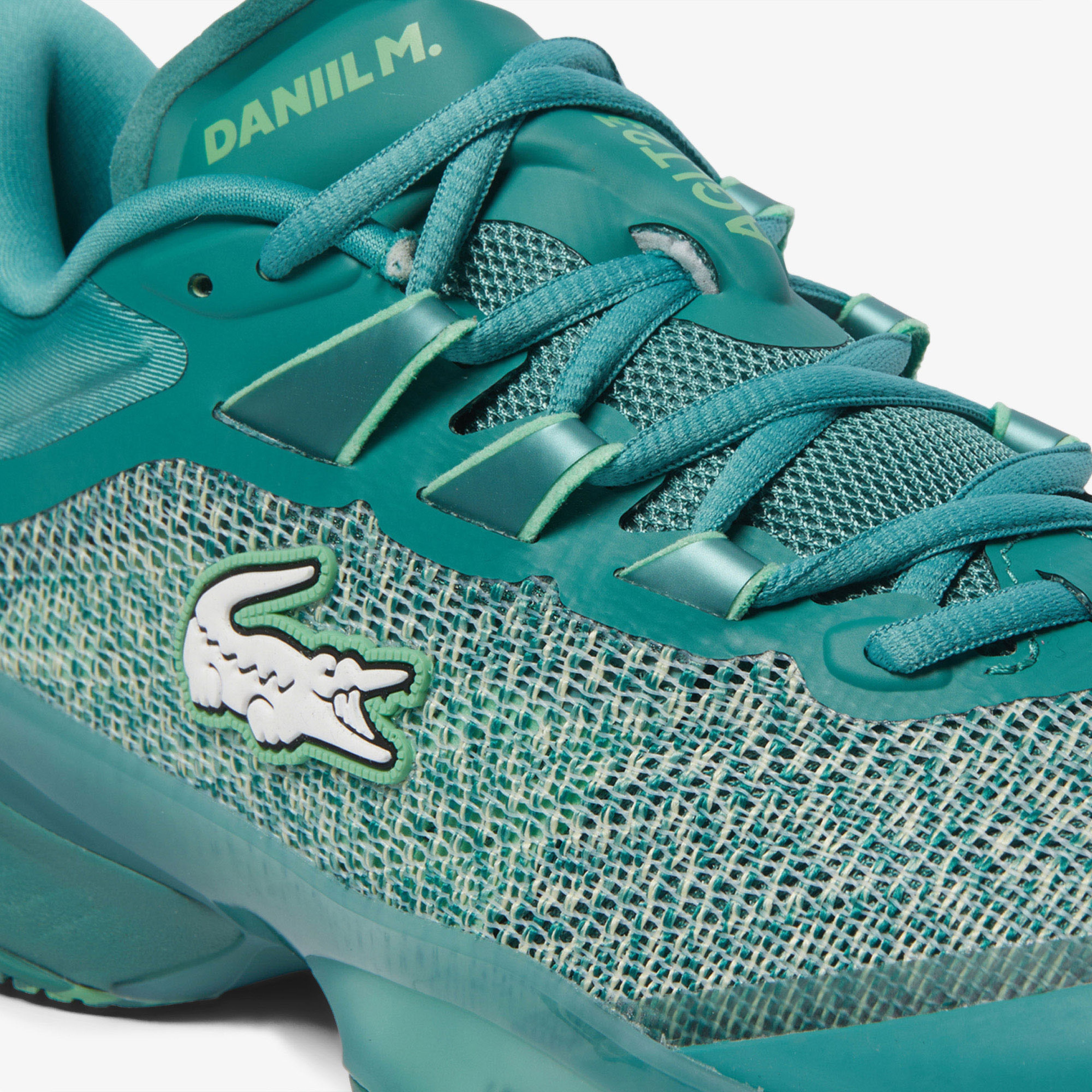 Lacoste SPORT AG-LT23 Ultra x Daniil Medvedev Erkek Yeşil Sneaker