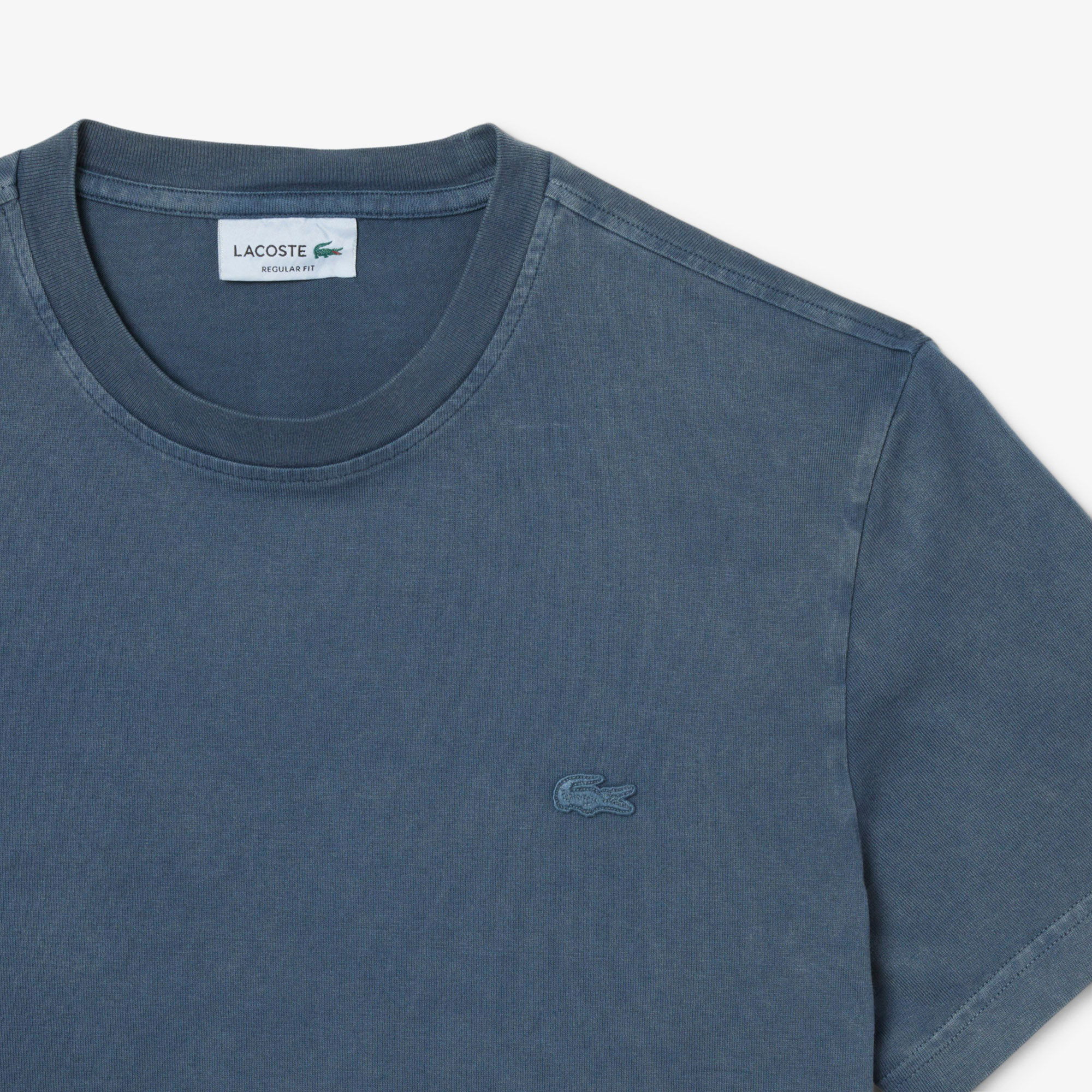 Lacoste Erkek Regular Fit Bisiklet Yaka Lacivert T-Shirt