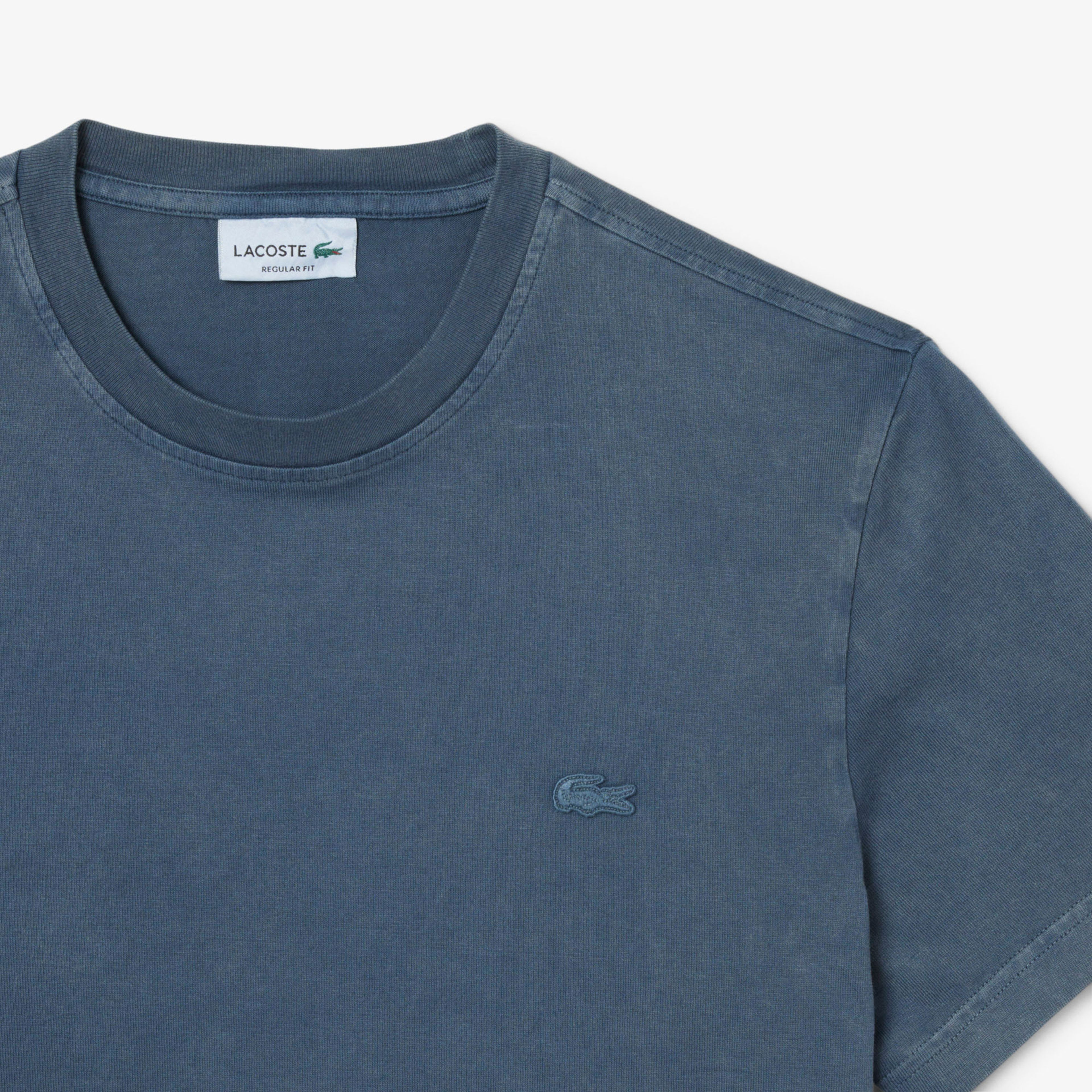 Lacoste Erkek Regular Fit Bisiklet Yaka Lacivert T-Shirt