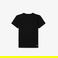 Lacoste Erkek Çocuk Oversize Fit Bisiklet Yaka Baskılı Siyah T-Shirt