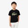 Lacoste Erkek Çocuk Oversize Fit Bisiklet Yaka Baskılı Siyah T-Shirt