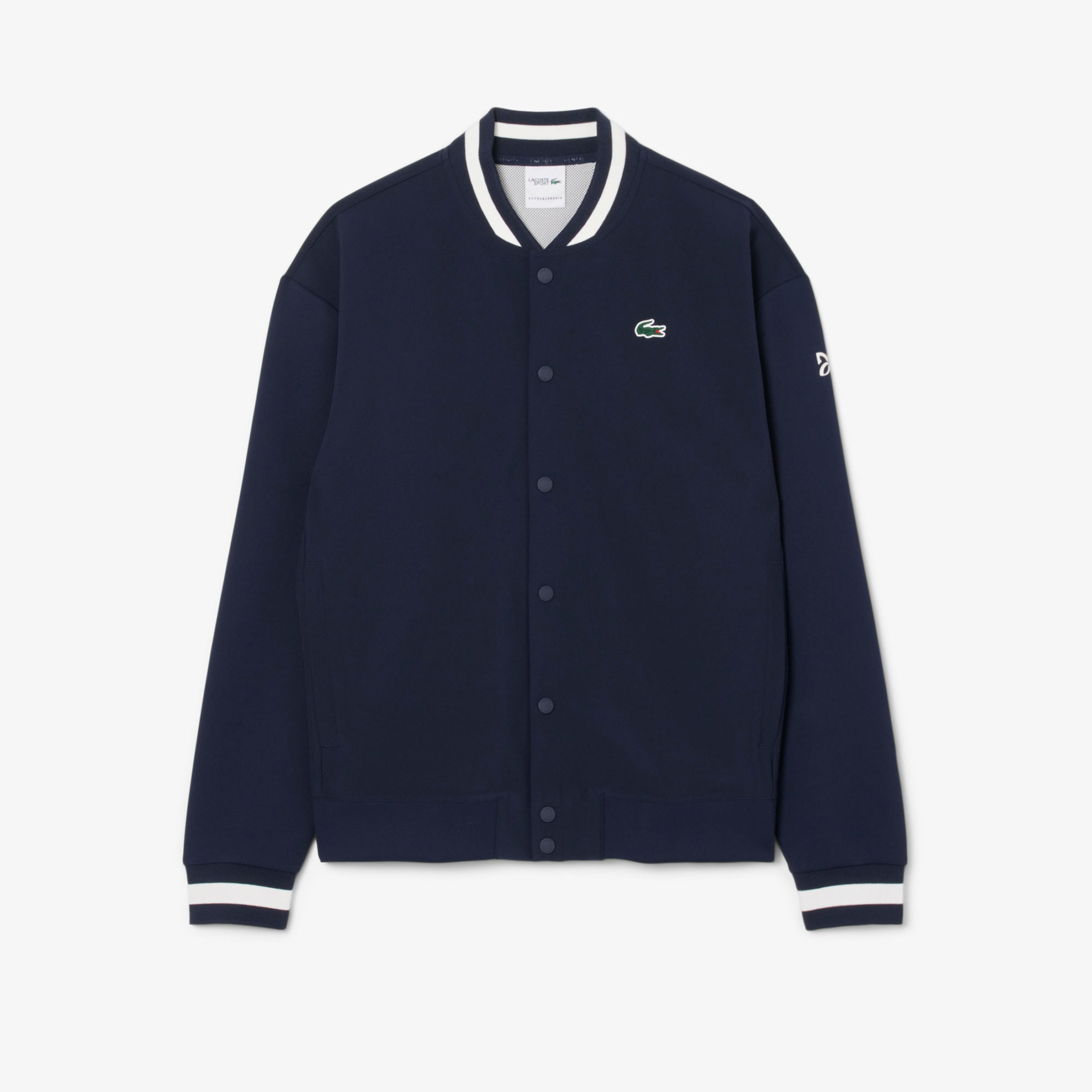 Lacoste Erkek Hakim Yaka Lacivert Sweatshirt