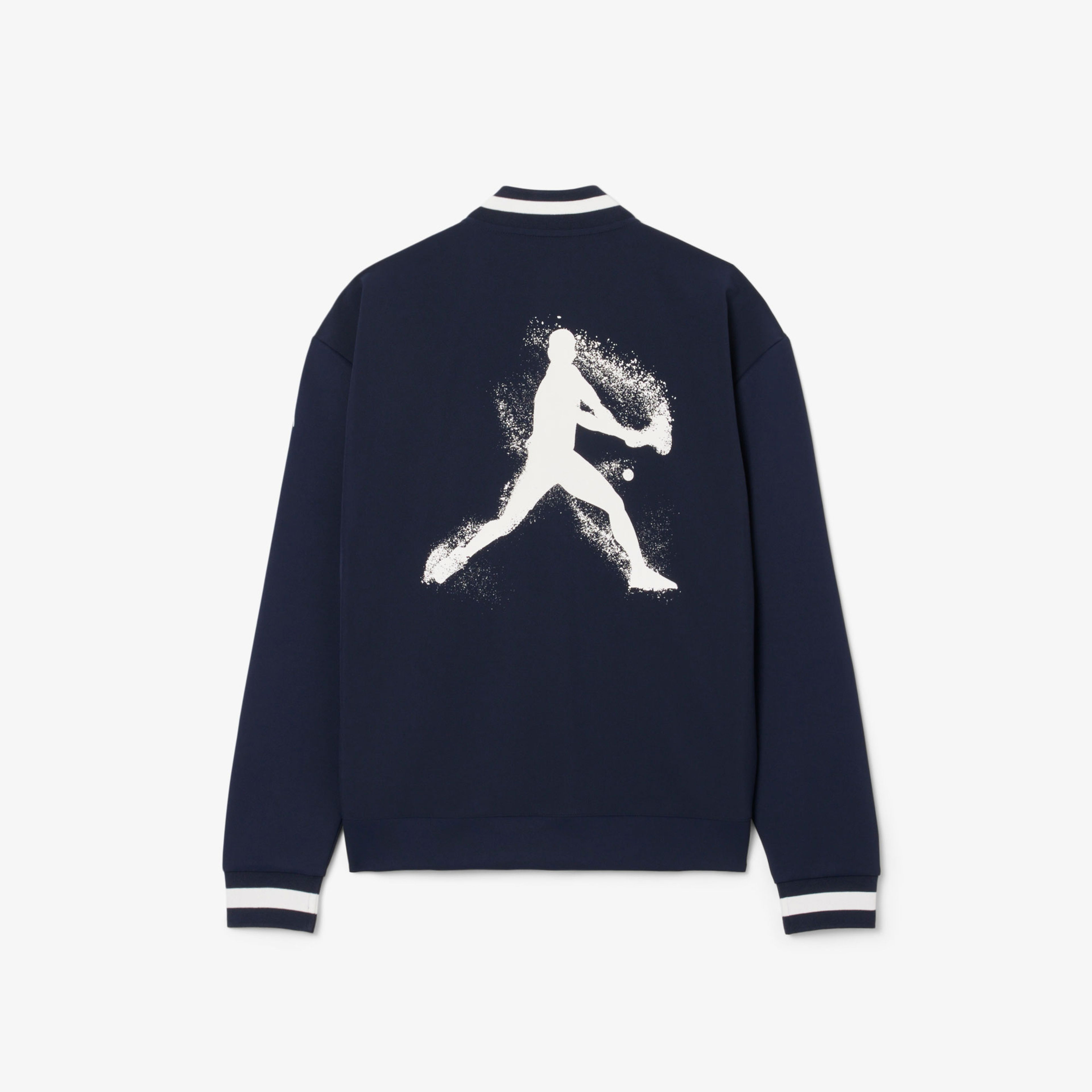 Lacoste Erkek Hakim Yaka Lacivert Sweatshirt