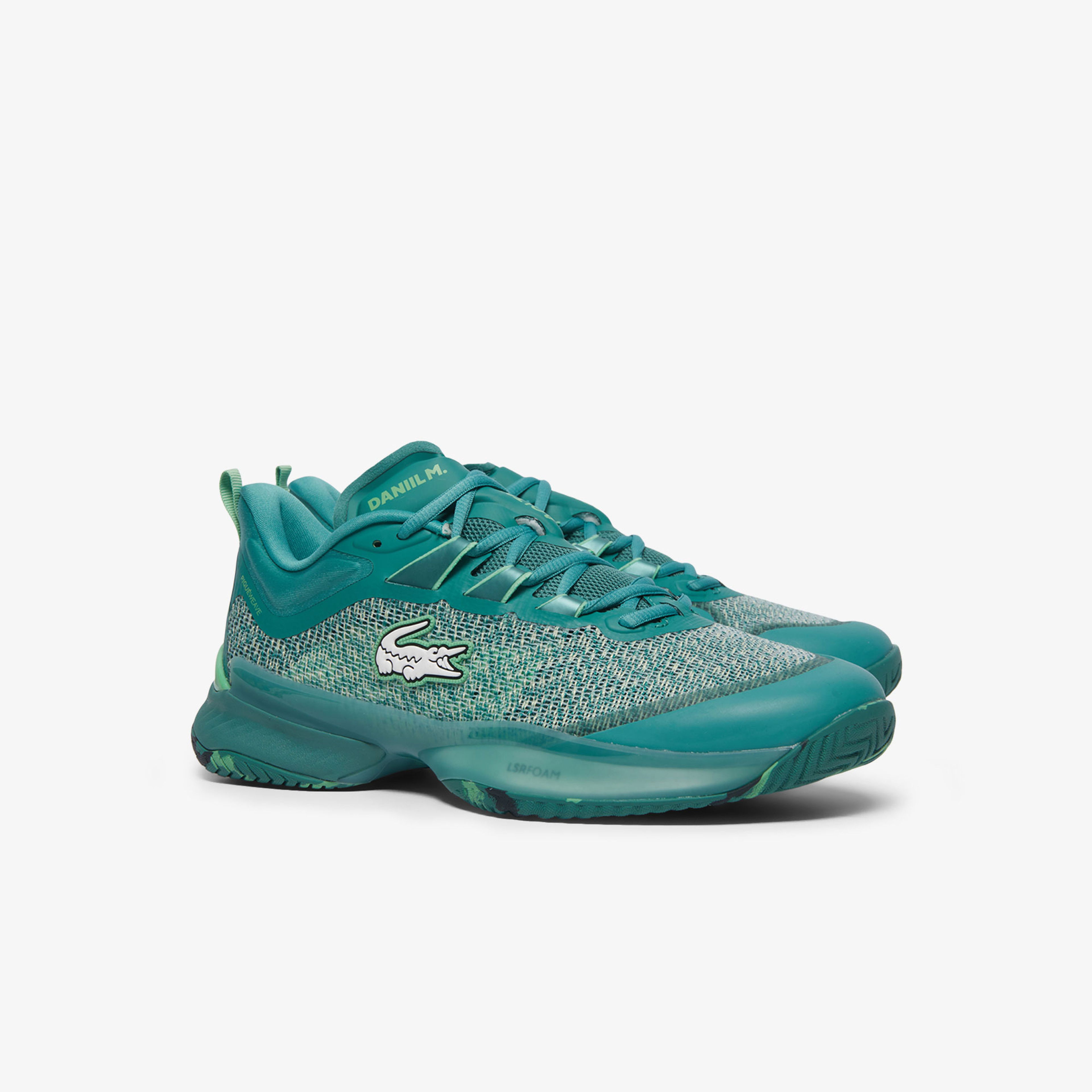 Lacoste SPORT AG-LT23 Ultra x Daniil Medvedev Erkek Yeşil Sneaker