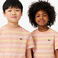 Lacoste Çocuk Bisiklet Yaka Çizgili Kahverengi T-Shirt