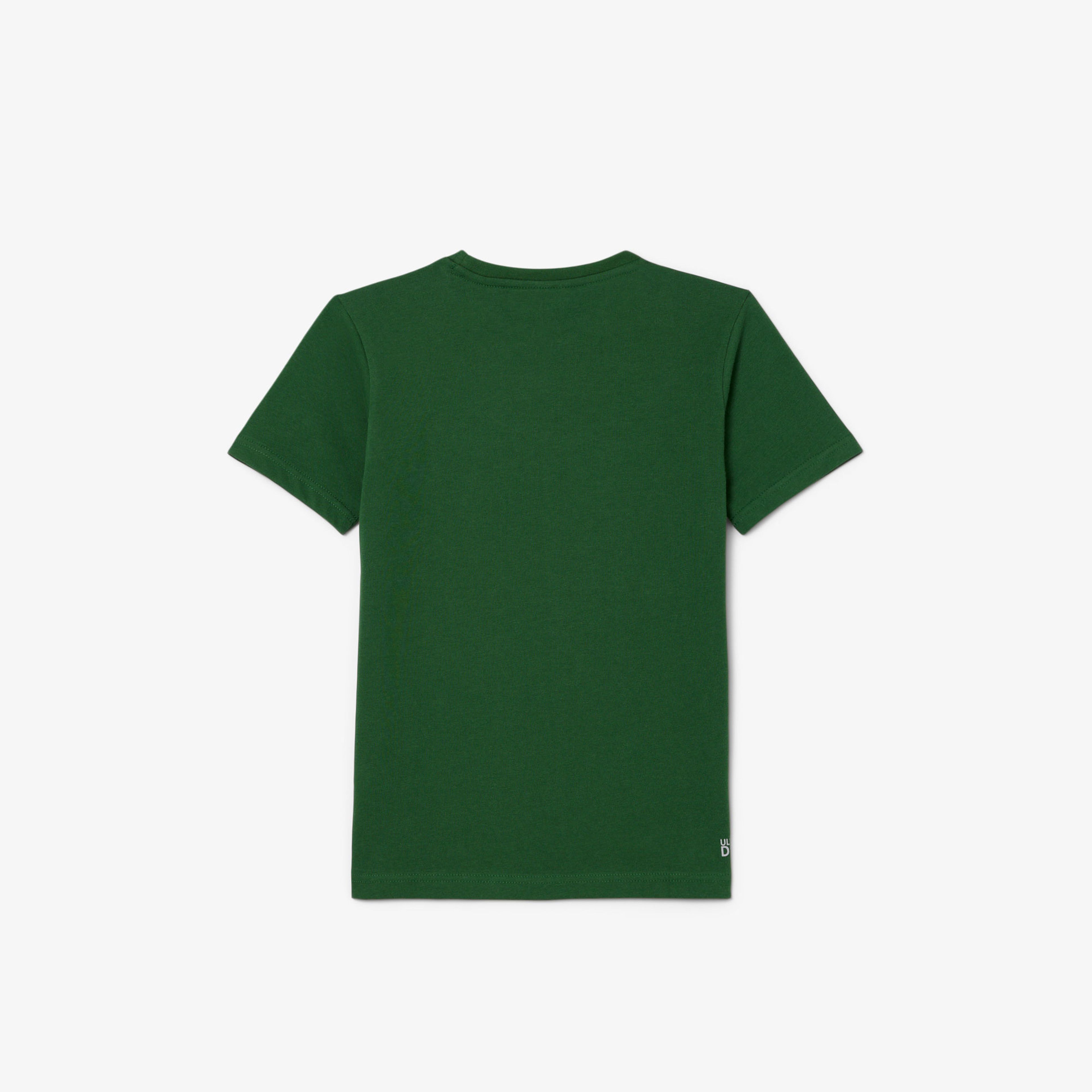 Lacoste Erkek Çocuk Oversize Fit Bisiklet Yaka Baskılı Yeşil T-Shirt