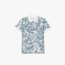 Lacoste Çocuk Baskılı Mavi Polo Mavi