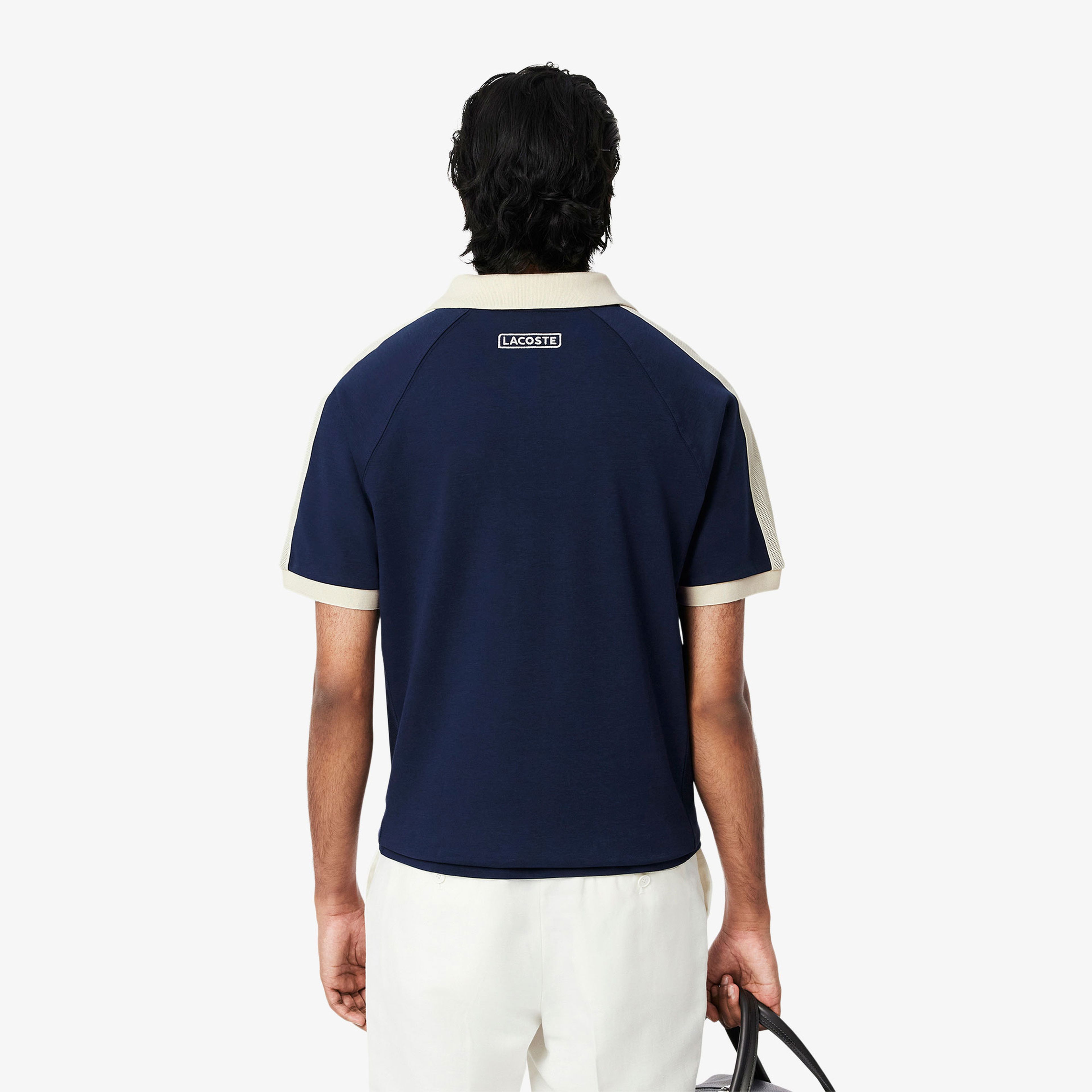 Lacoste Erkek Classic Fit Organik Pamuk Lacivert Polo