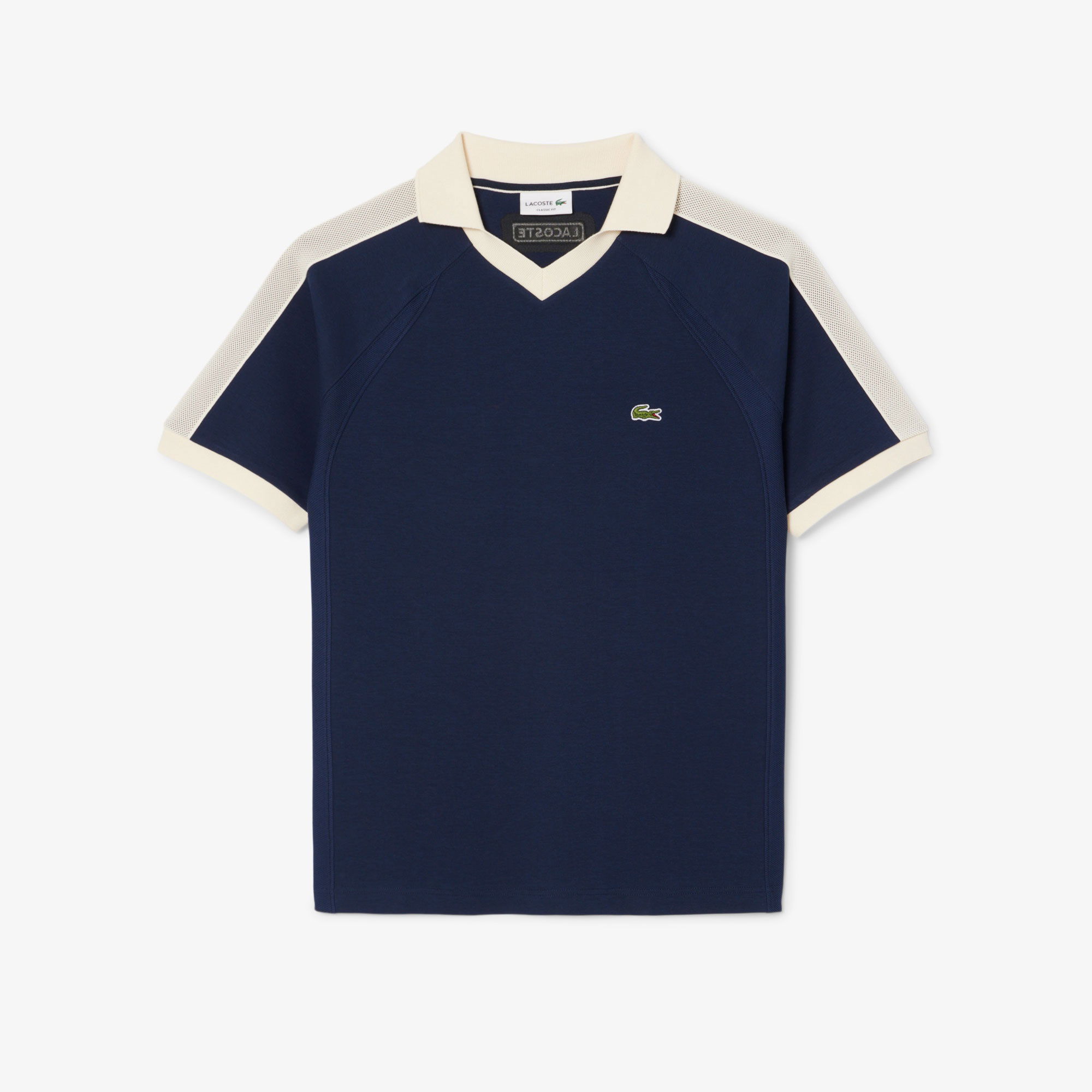 Lacoste Erkek Classic Fit Organik Pamuk Lacivert Polo