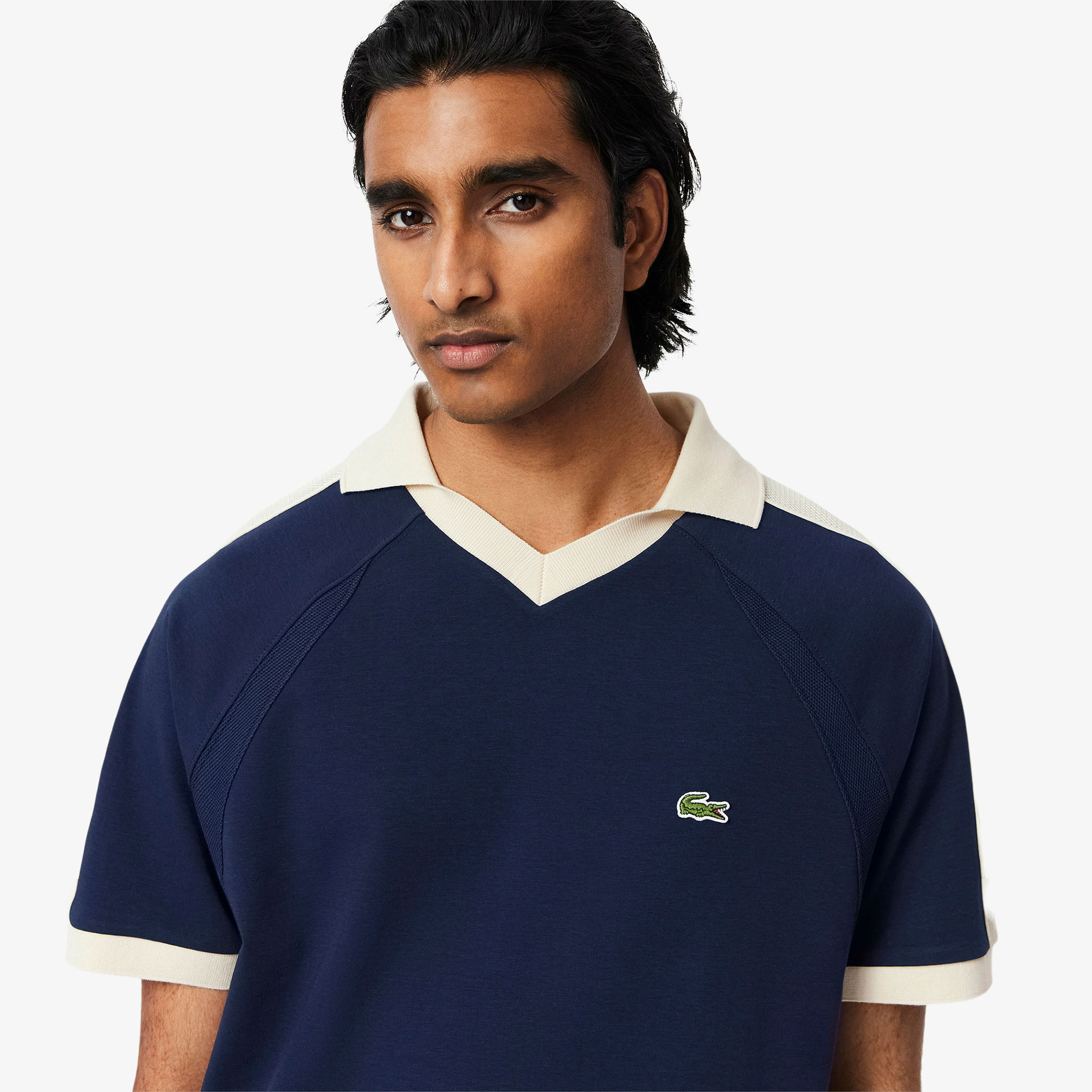Lacoste Erkek Classic Fit Organik Pamuk Lacivert Polo